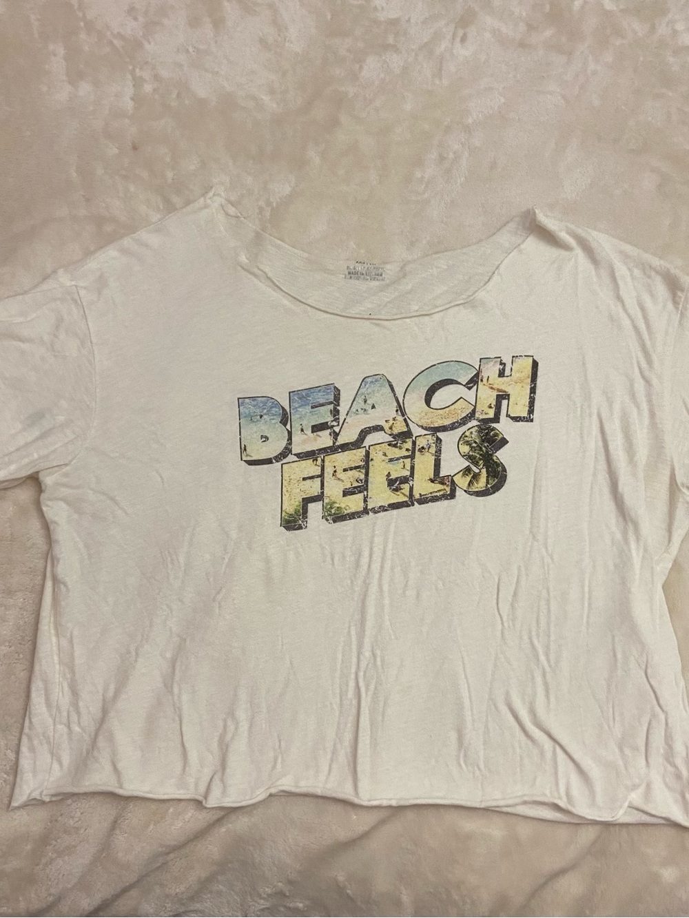 Aerie Beach crop top size large